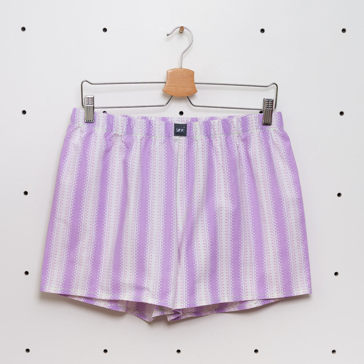 soki Upcycling Boxershorts aus Baumwoll-Bettwäsche