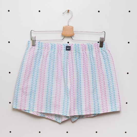 soki Upcycling Boxershorts aus Baumwoll-Bettwäsche