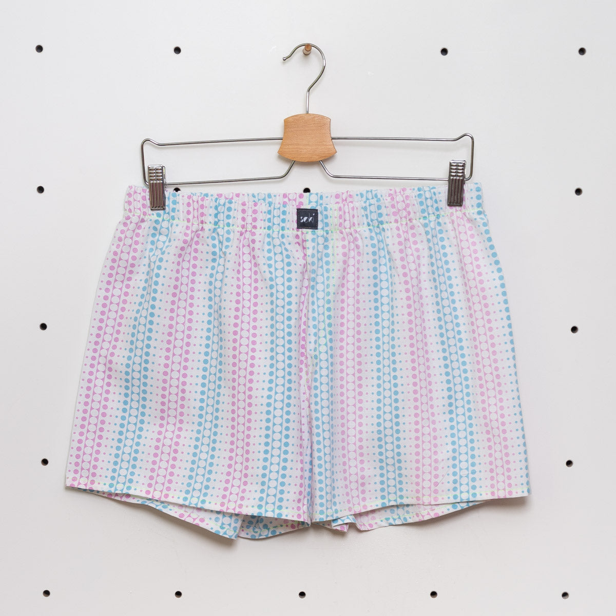 soki Upcycling Boxershorts aus Baumwoll-Bettwäsche