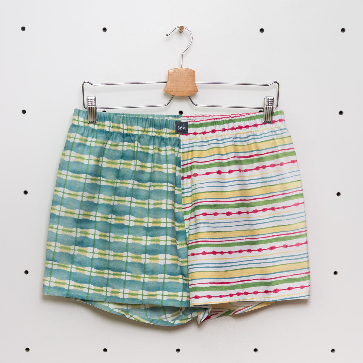 soki Upcycling Boxershorts aus Baumwoll-Bettwäsche
