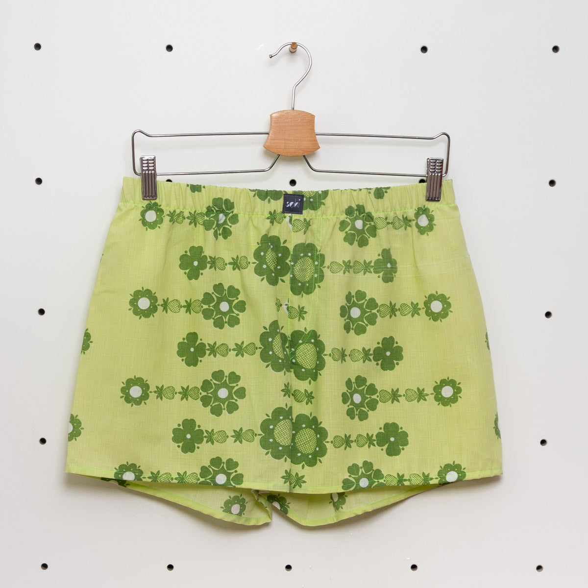 soki Upcycling Boxershorts aus Baumwoll-Bettwäsche