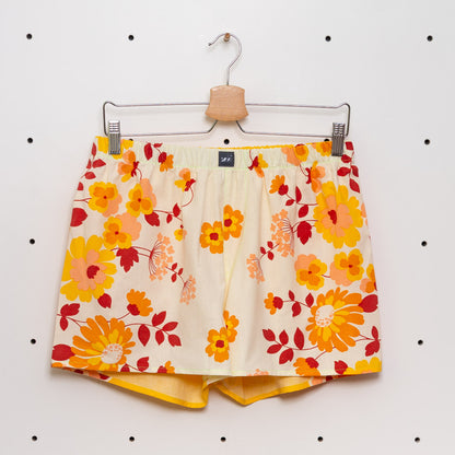 soki Upcycling Boxershorts aus Baumwoll-Bettwäsche