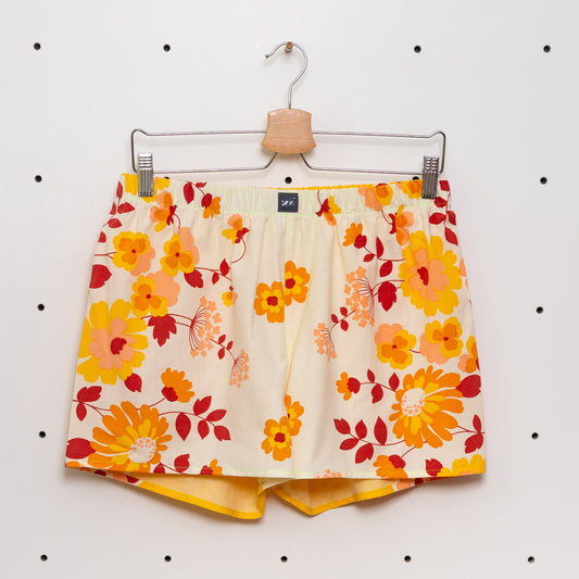 soki Upcycling Boxershorts aus Baumwoll-Bettwäsche