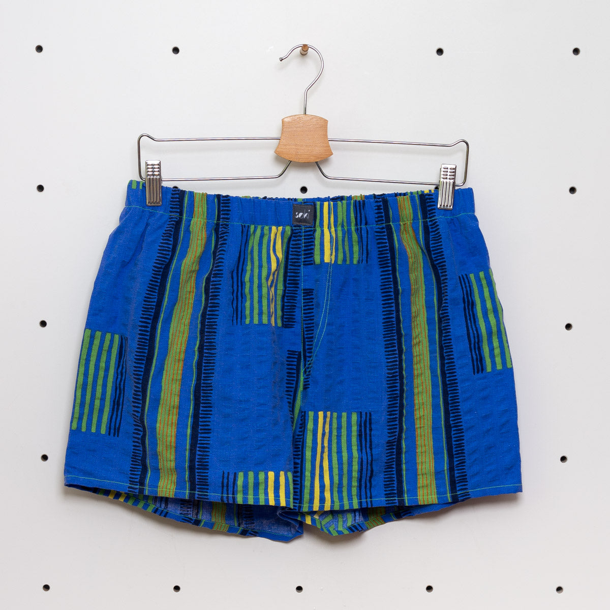 soki Upcycling Boxershorts aus Baumwoll-Bettwäsche