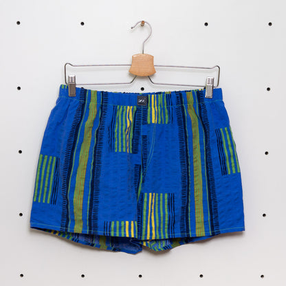 soki Upcycling Boxershorts aus Baumwoll-Bettwäsche