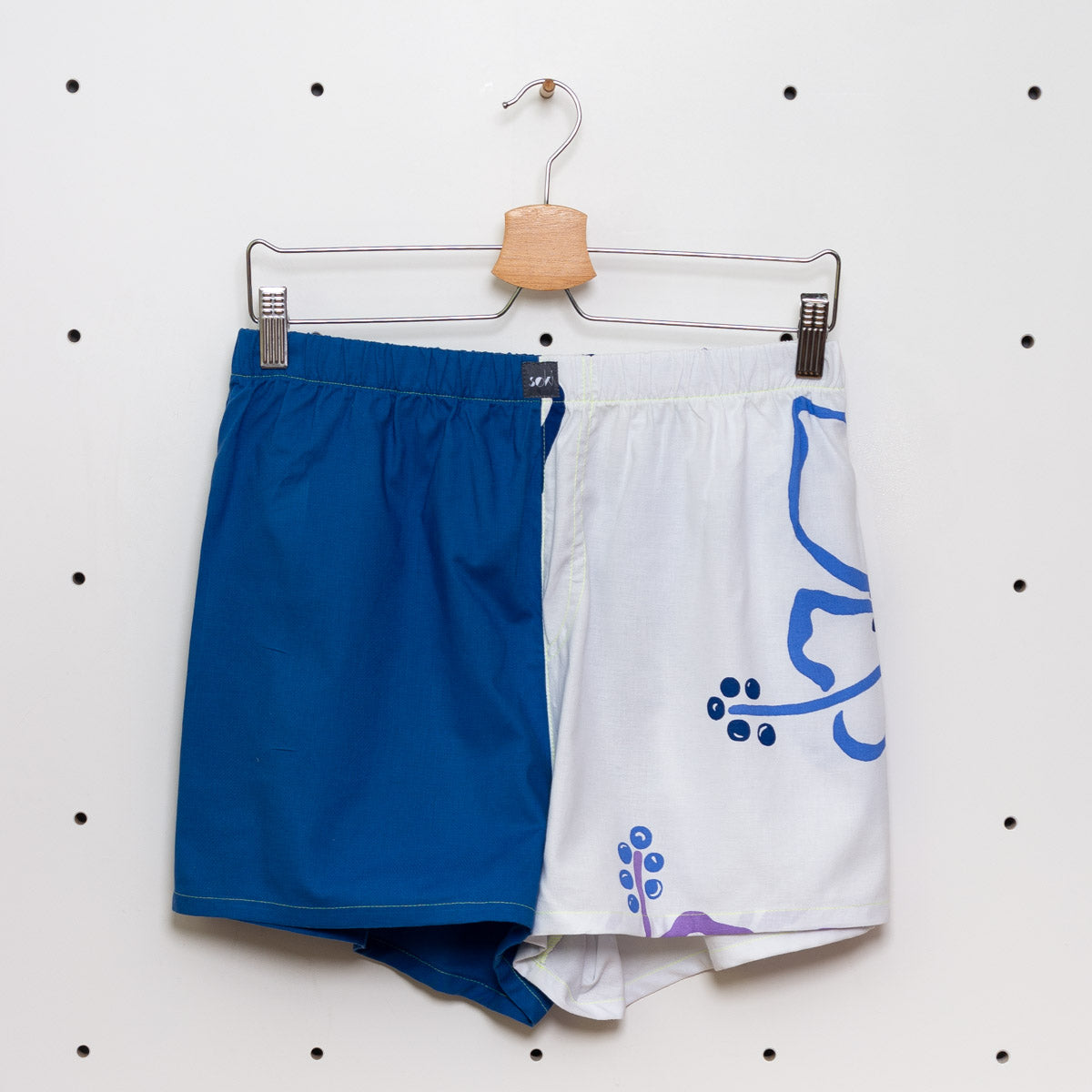 soki Upcycling Boxershorts aus Baumwoll-Bettwäsche