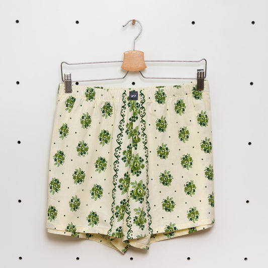 soki Upcycling Boxershorts aus Baumwoll-Bettwäsche