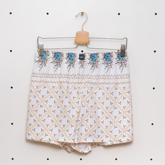 soki Upcycling Boxershorts aus Baumwoll-Bettwäsche