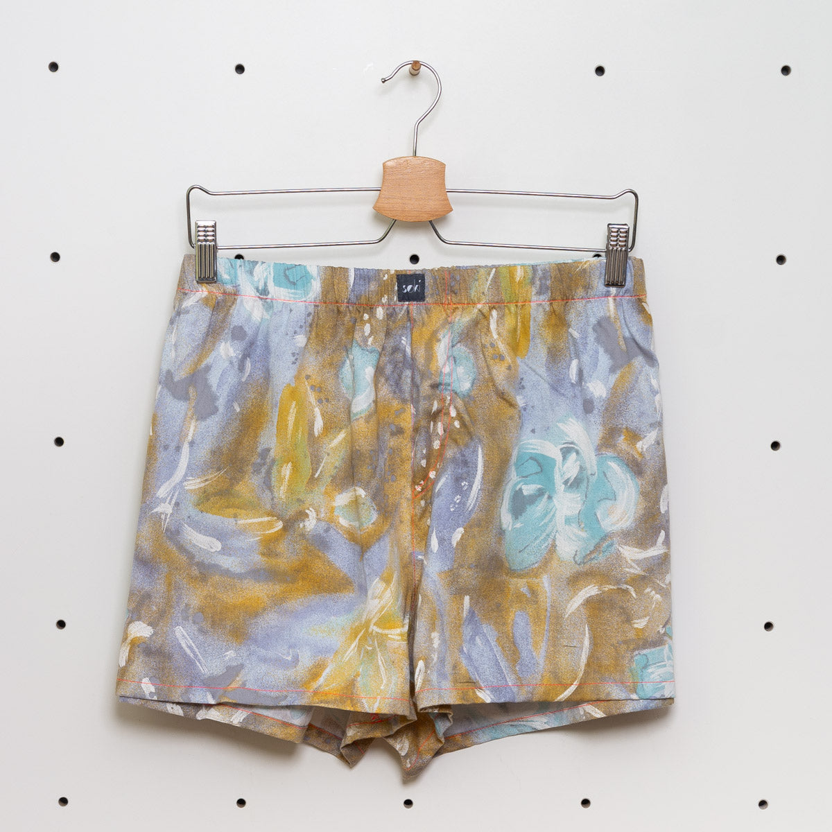 soki Upcycling Boxershorts aus Baumwoll-Bettwäsche