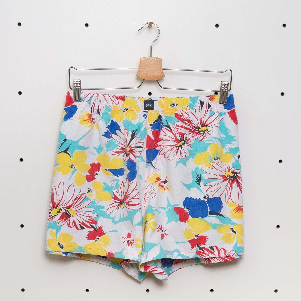 soki Upcycling Boxershorts aus Baumwoll-Bettwäsche