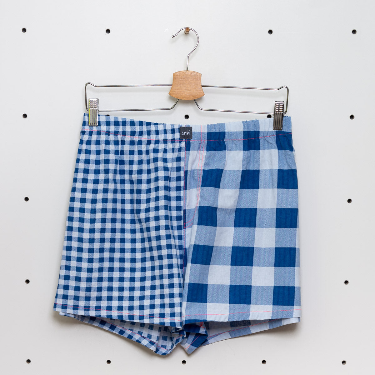 soki Upcycling Boxershorts aus Baumwoll-Bettwäsche