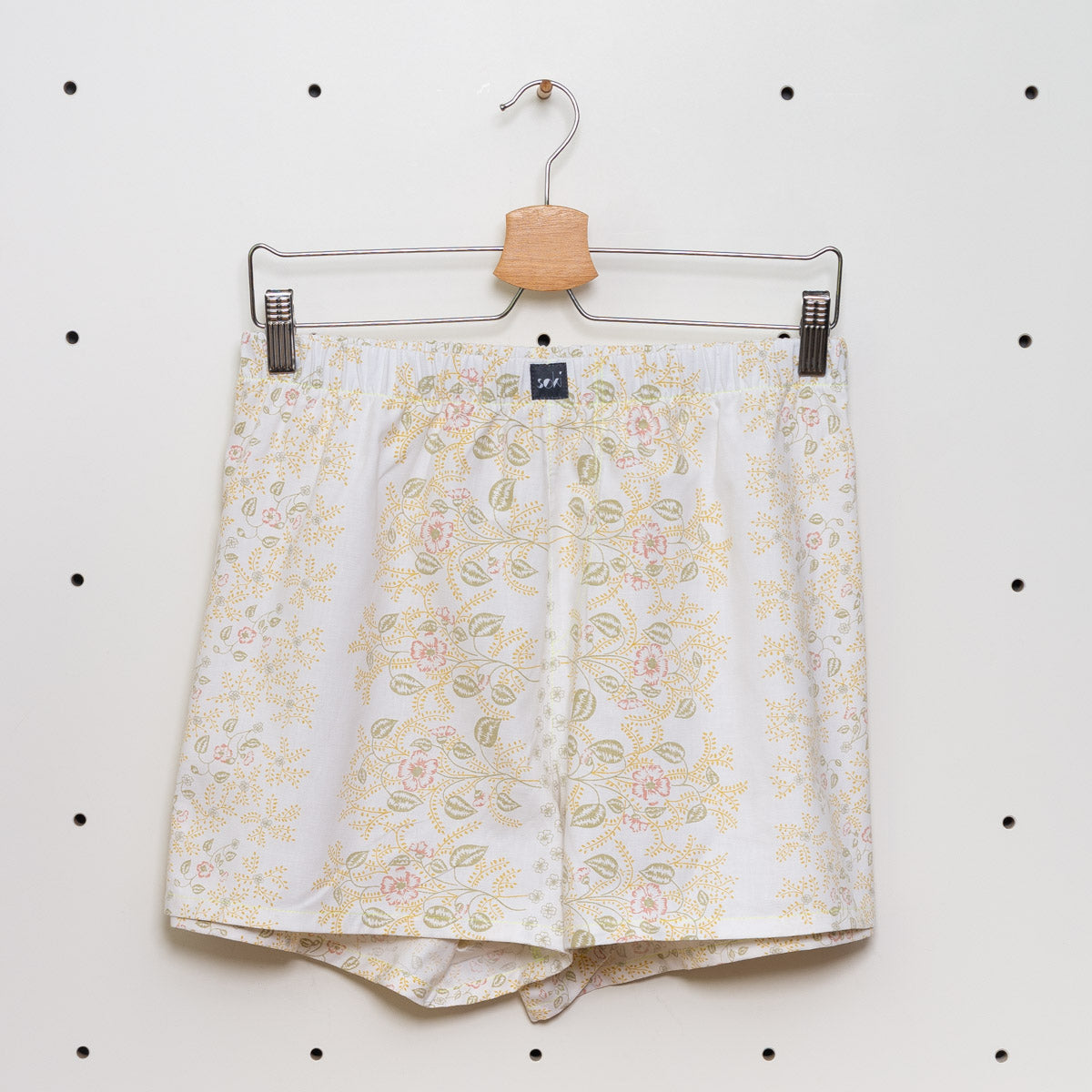 soki Upcycling Boxershorts aus Baumwoll-Bettwäsche