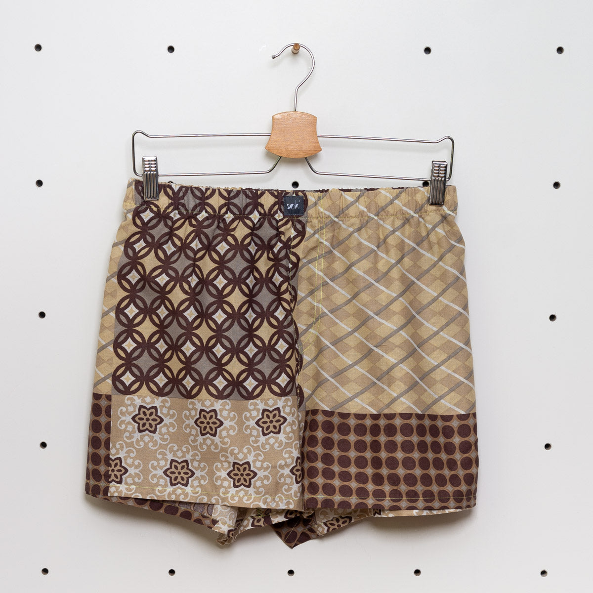 soki Upcycling Boxershorts aus Baumwoll-Bettwäsche