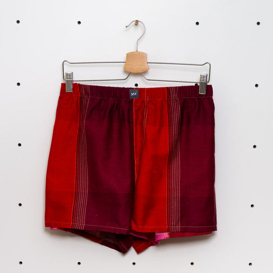 soki Upcycling Boxershorts aus Baumwoll-Bettwäsche