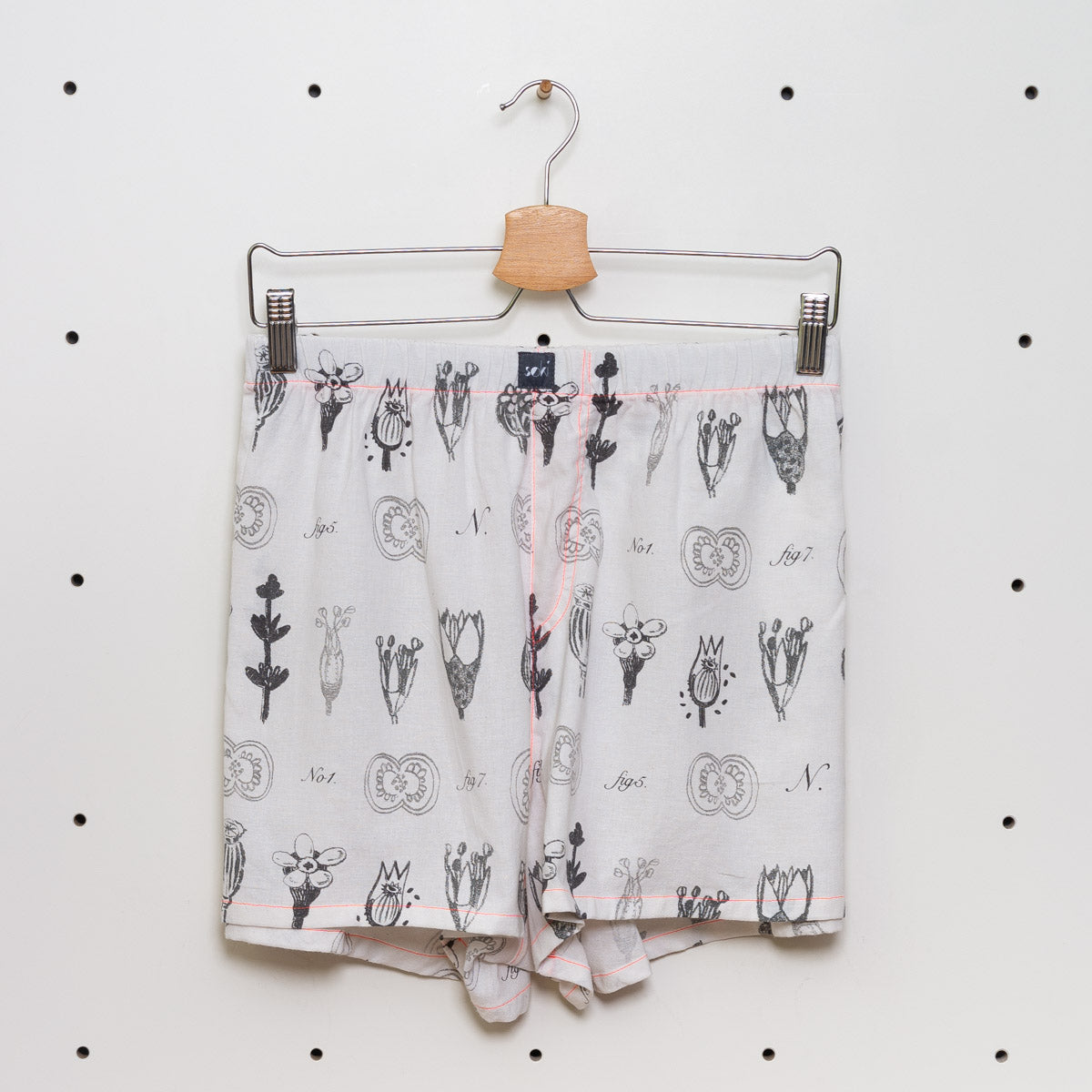 soki Upcycling Boxershorts aus Baumwoll-Bettwäsche