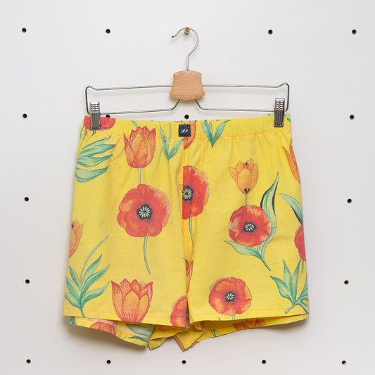 soki Upcycling Boxershorts aus Baumwoll-Bettwäsche