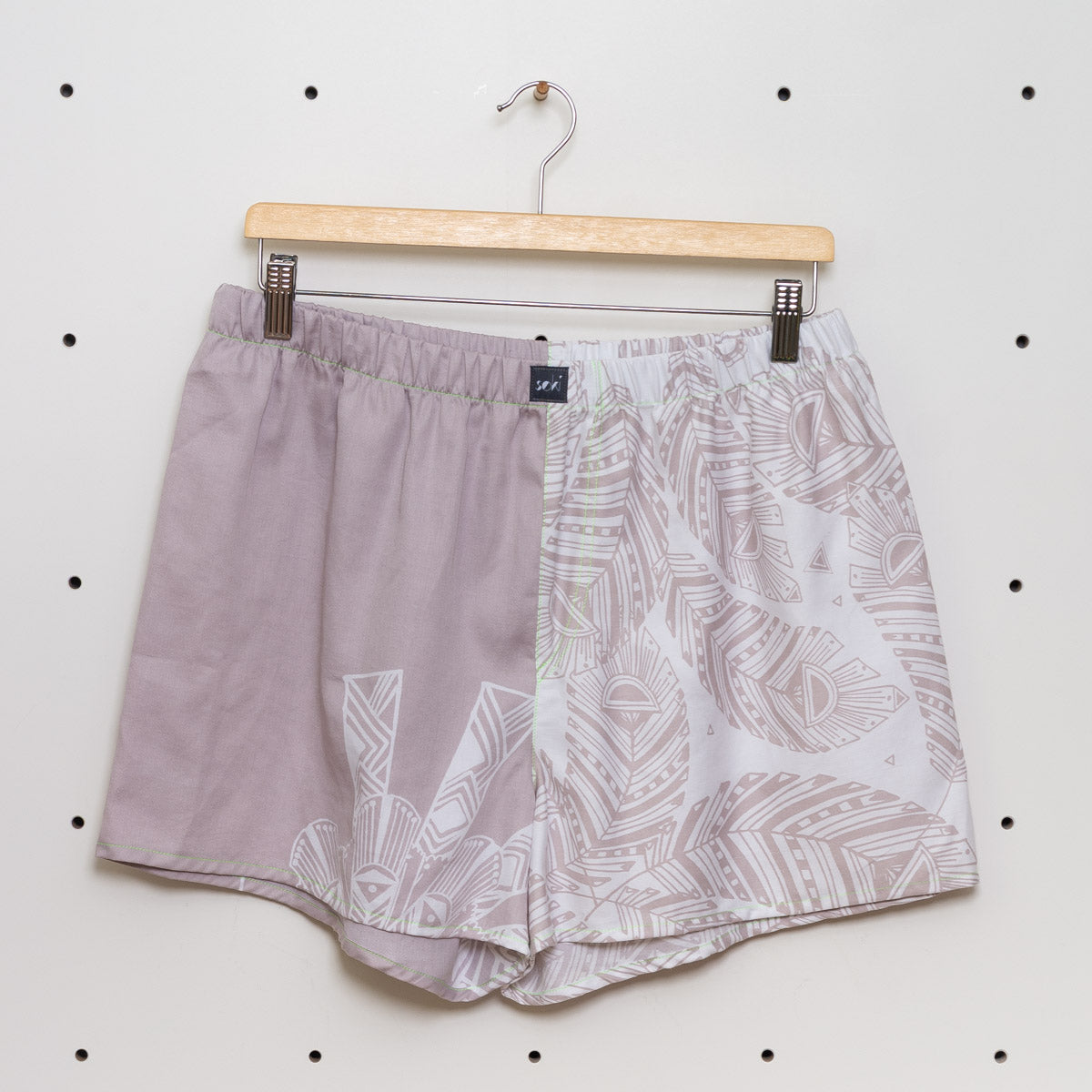 soki Upcycling Boxershorts aus Baumwoll-Bettwäsche