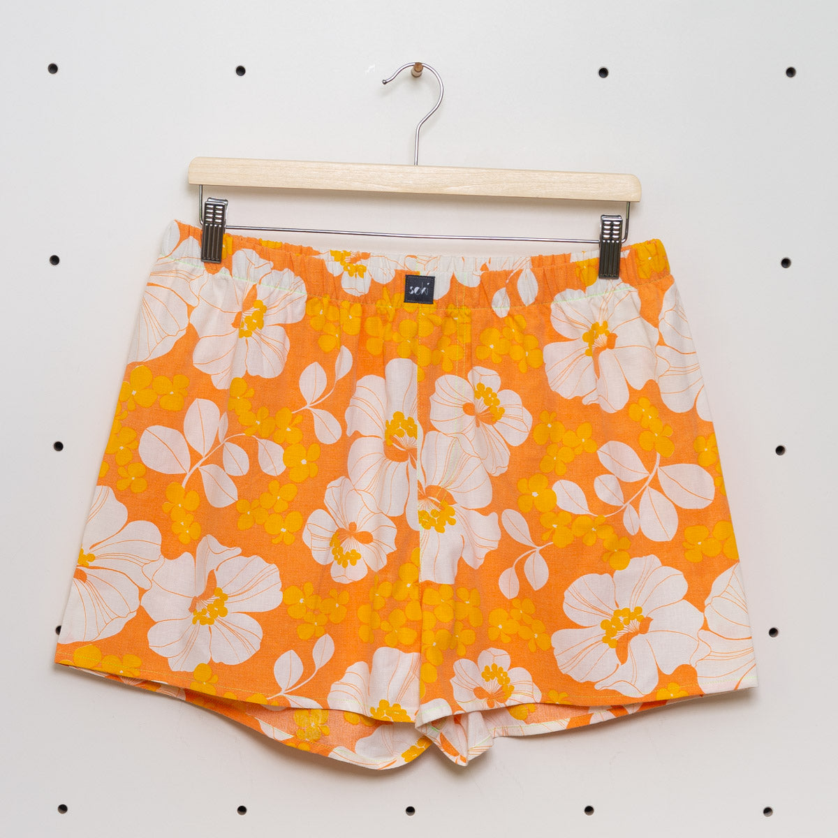 soki Upcycling Boxershorts aus Baumwoll-Bettwäsche