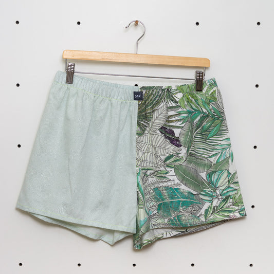 soki Upcycling Boxershorts aus Baumwoll-Bettwäsche