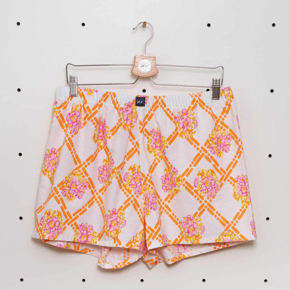 soki Upcycling Boxershorts aus Baumwoll-Bettwäsche