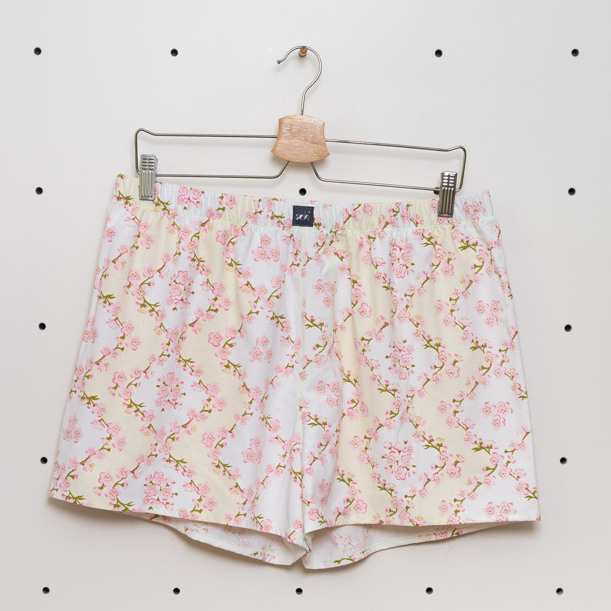 soki Upcycling Boxershorts aus Baumwoll-Bettwäsche