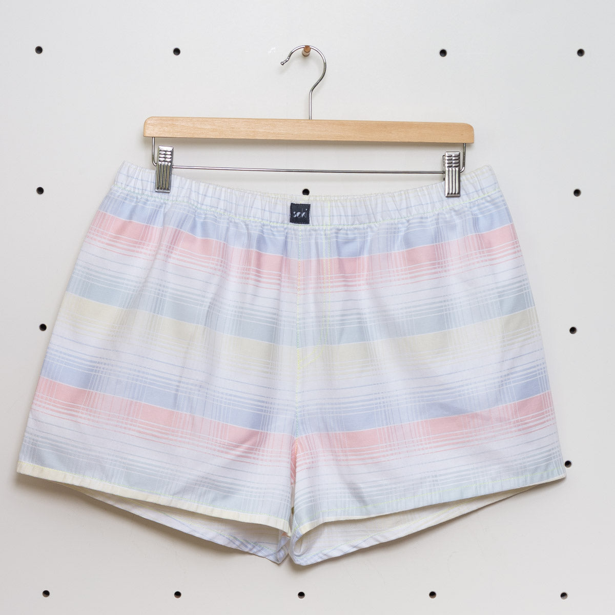 soki Upcycling Boxershorts aus Baumwoll-Bettwäsche
