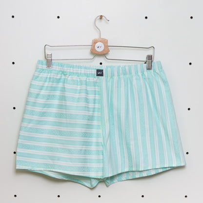 soki Upcycling Boxershorts aus Baumwoll-Bettwäsche