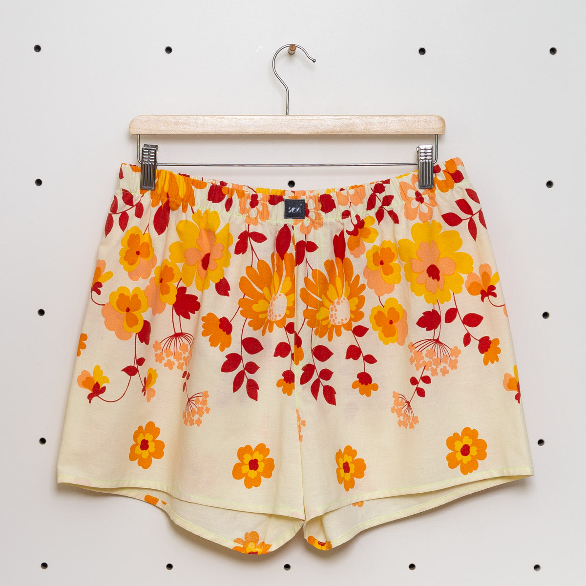 soki Upcycling Boxershorts aus Baumwoll-Bettwäsche