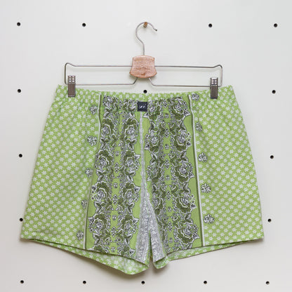 soki Upcycling Boxershorts aus Baumwoll-Bettwäsche