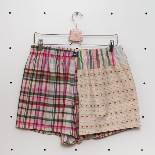 soki Upcycling Boxershorts aus Baumwoll-Bettwäsche