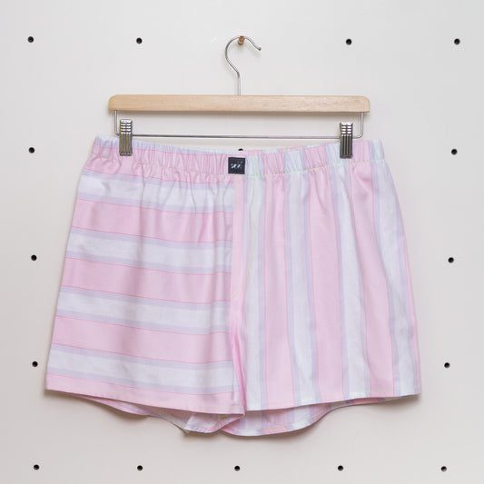 soki Upcycling Boxershorts aus Baumwoll-Bettwäsche