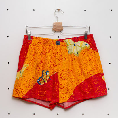 soki Upcycling Boxershorts aus Baumwoll-Bettwäsche