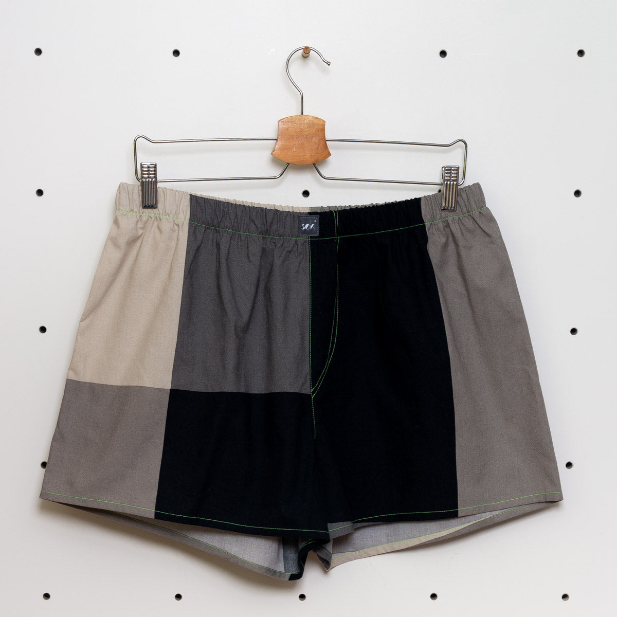 soki Upcycling Boxershorts aus Baumwoll-Bettwäsche