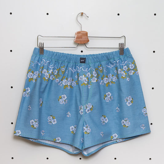 soki Upcycling Boxershorts aus Baumwoll-Bettwäsche