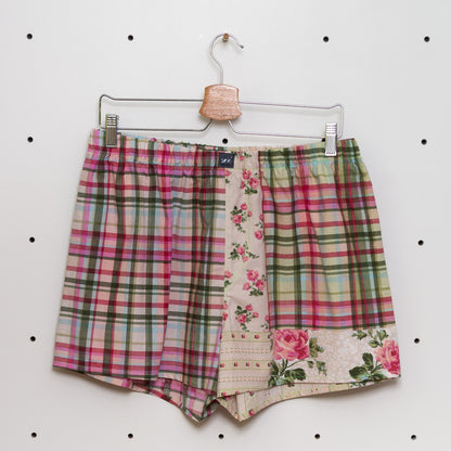 soki Upcycling Boxershorts aus Baumwoll-Bettwäsche