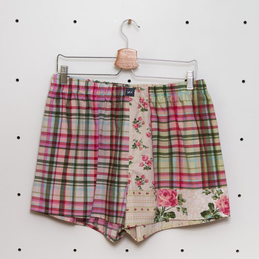 soki Upcycling Boxershorts aus Baumwoll-Bettwäsche