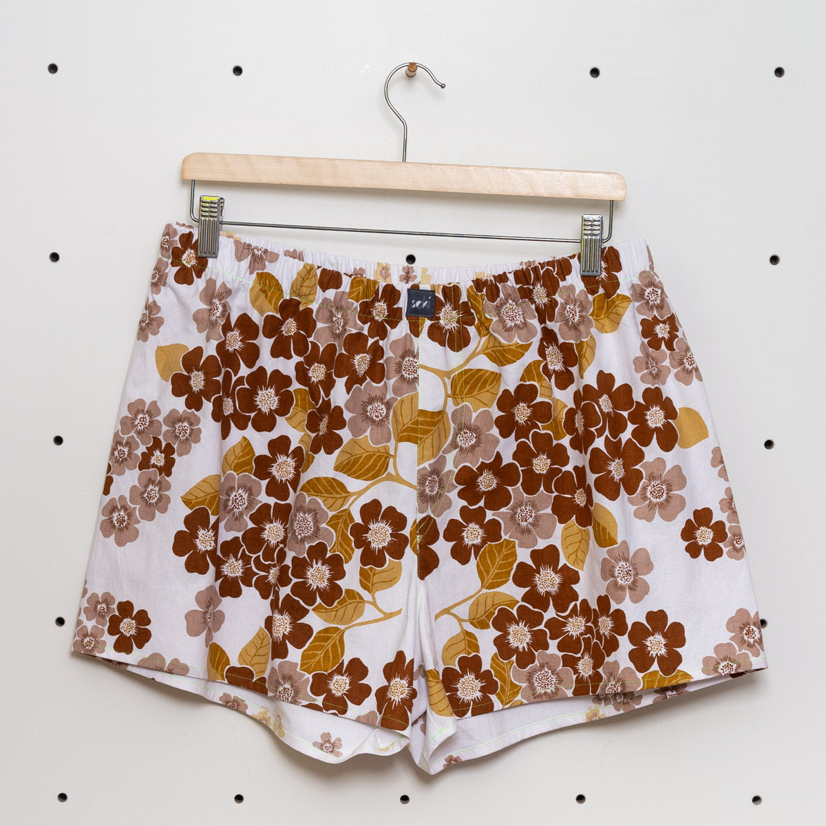 soki Upcycling Boxershorts aus Baumwoll-Bettwäsche