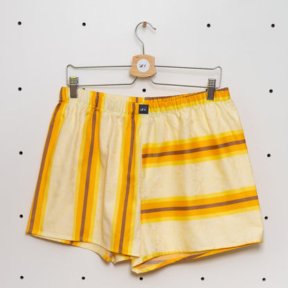 soki Upcycling Boxershorts aus Baumwoll-Bettwäsche