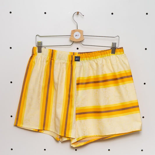 soki Upcycling Boxershorts aus Baumwoll-Bettwäsche