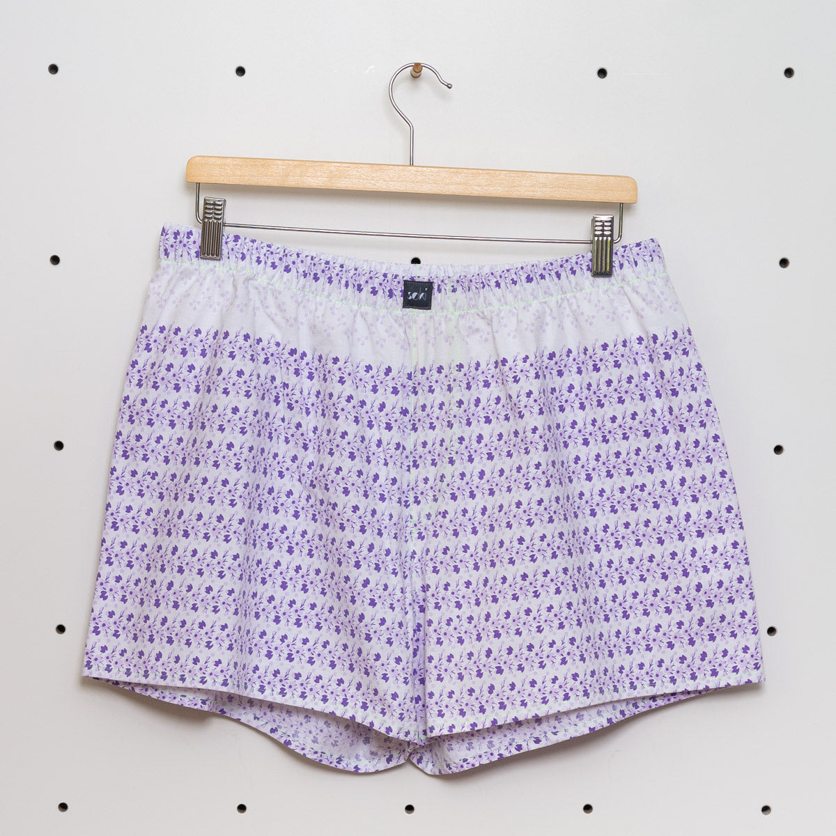 soki Upcycling Boxershorts aus Baumwoll-Bettwäsche