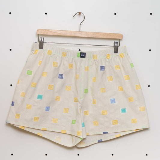 soki Upcycling Boxershorts aus Baumwoll-Bettwäsche