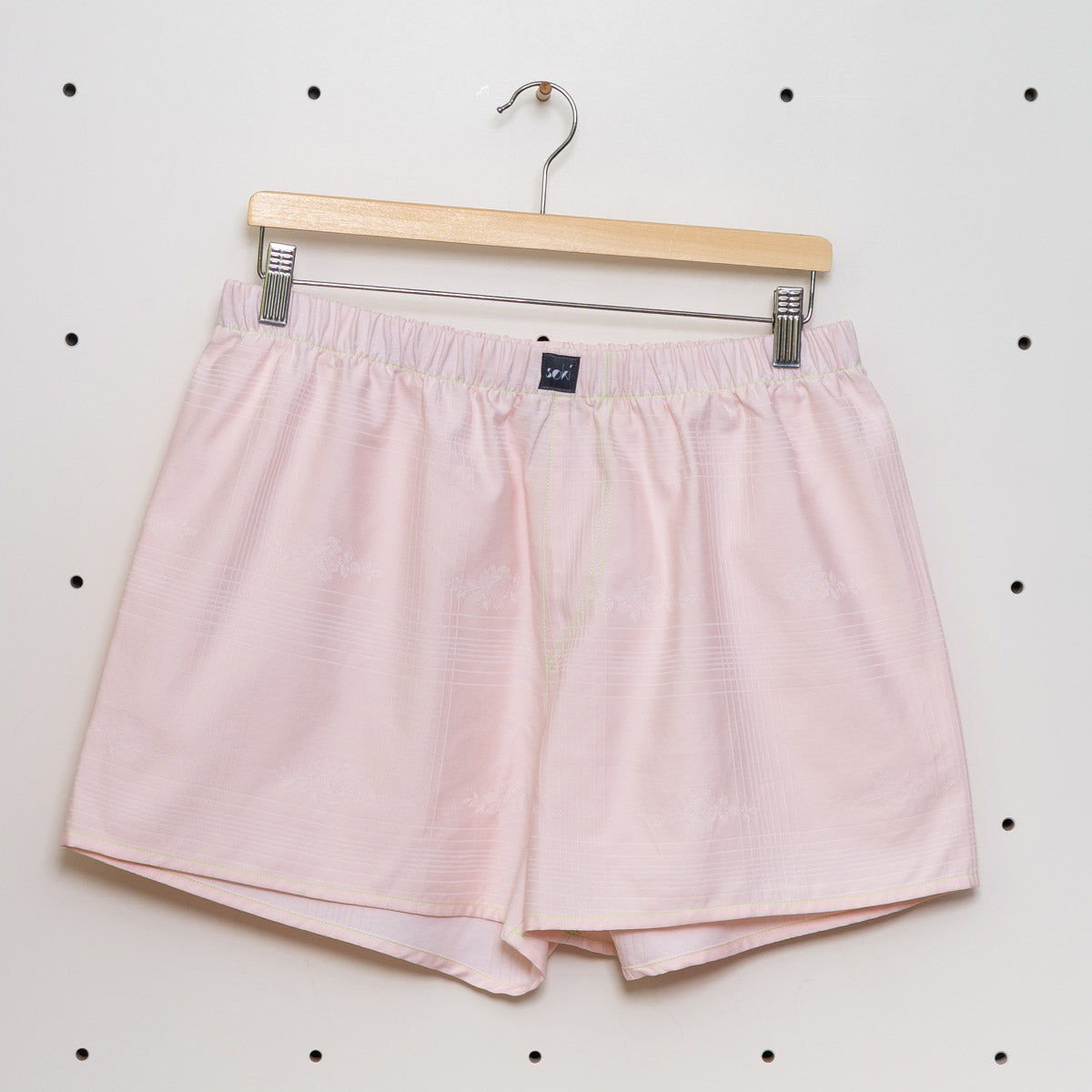 soki Upcycling Boxershorts aus Baumwoll-Bettwäsche