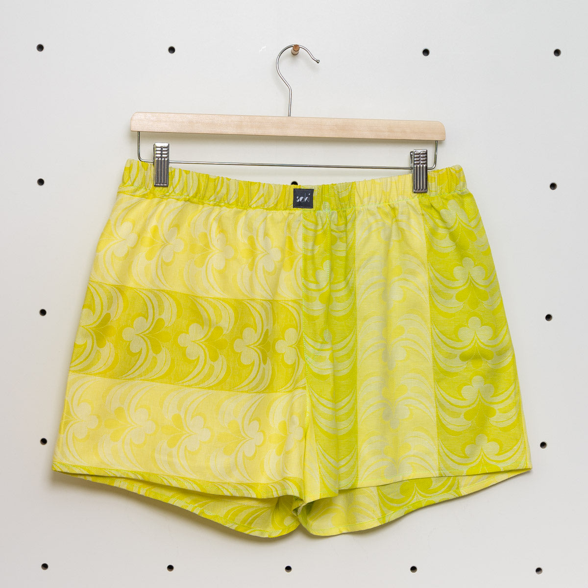 soki Upcycling Boxershorts aus Baumwoll-Bettwäsche