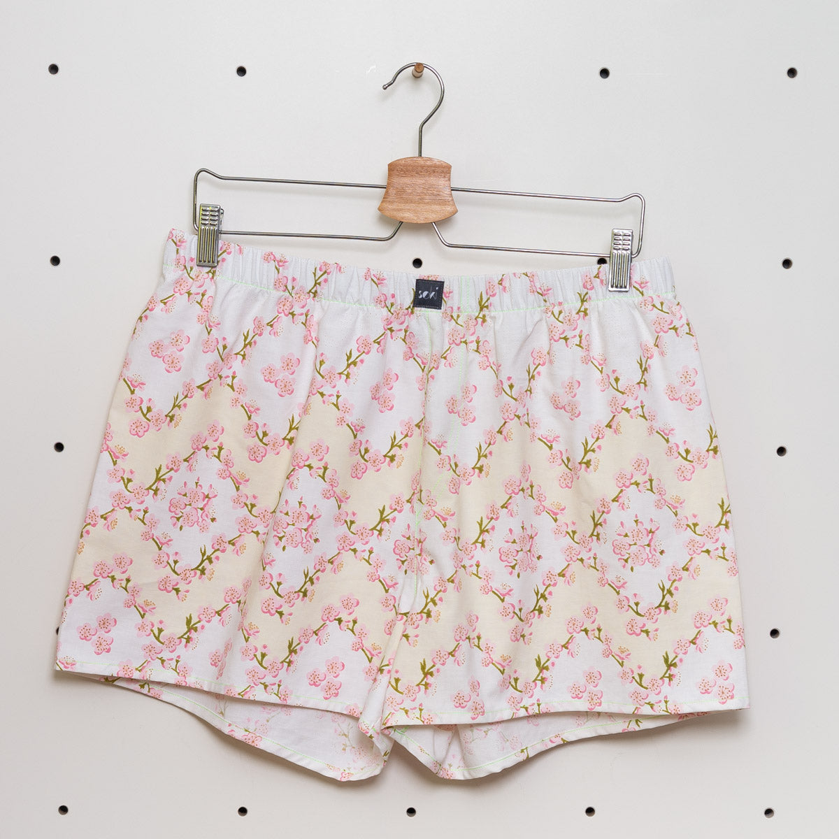 soki Upcycling Boxershorts aus Baumwoll-Bettwäsche