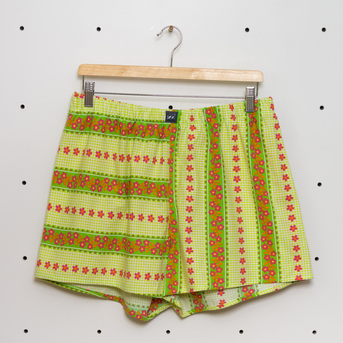 soki Upcycling Boxershorts aus Baumwoll-Bettwäsche