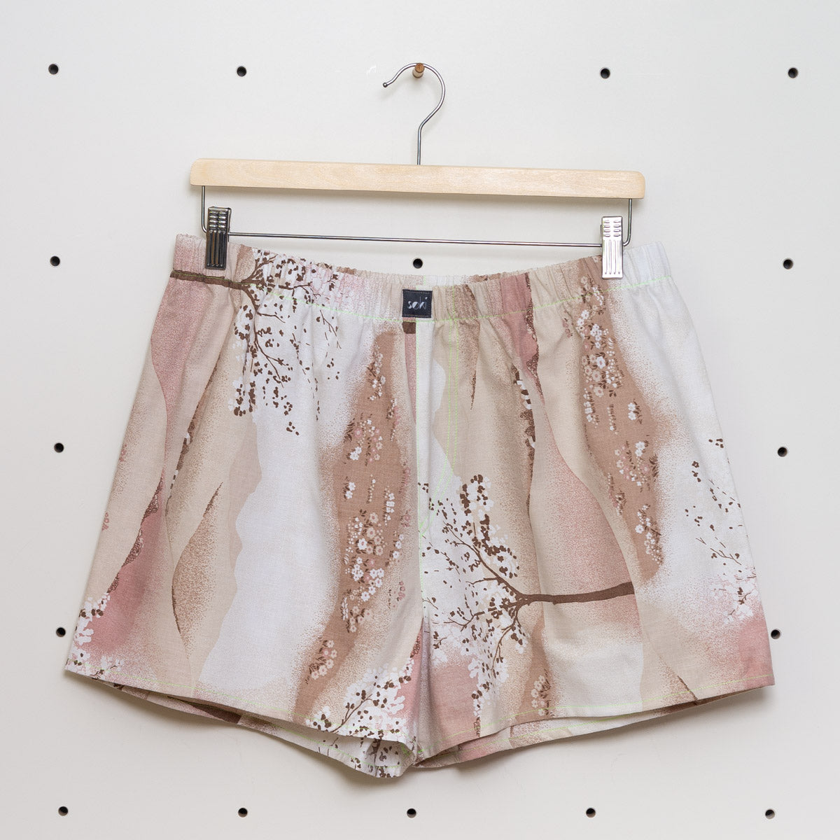soki Upcycling Boxershorts aus Baumwoll-Bettwäsche