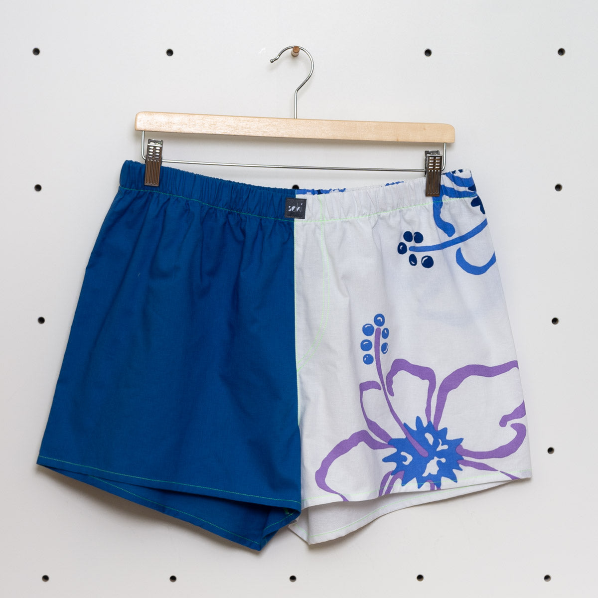 soki Upcycling Boxershorts aus Baumwoll-Bettwäsche