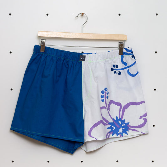 soki Upcycling Boxershorts aus Baumwoll-Bettwäsche