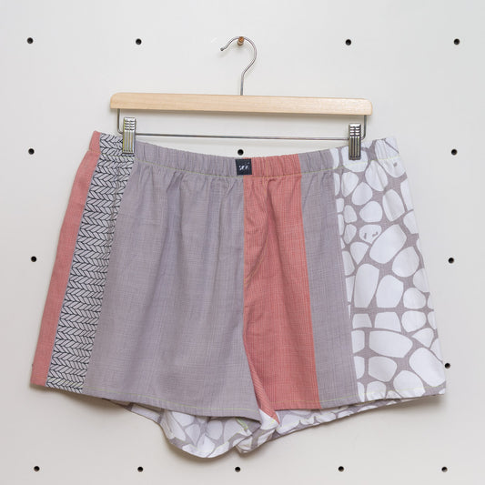 soki Upcycling Boxershorts aus Baumwoll-Bettwäsche