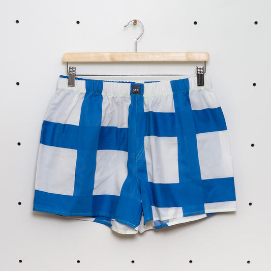 soki Upcycling Boxershorts aus Baumwoll-Bettwäsche